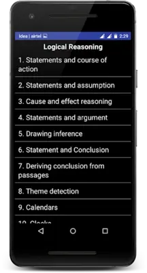 Reasoning android App screenshot 5